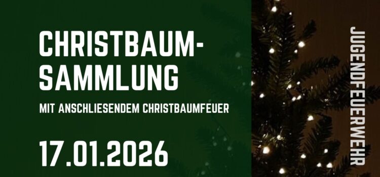 Christbaumfeuer der Jugendfeuerwehr Lohkirchen – 17.01.2026